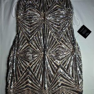 New with tag lulus xl party mini dress 100% polyester